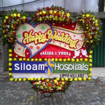 Jual Bunga Papan Wedding WDG-063