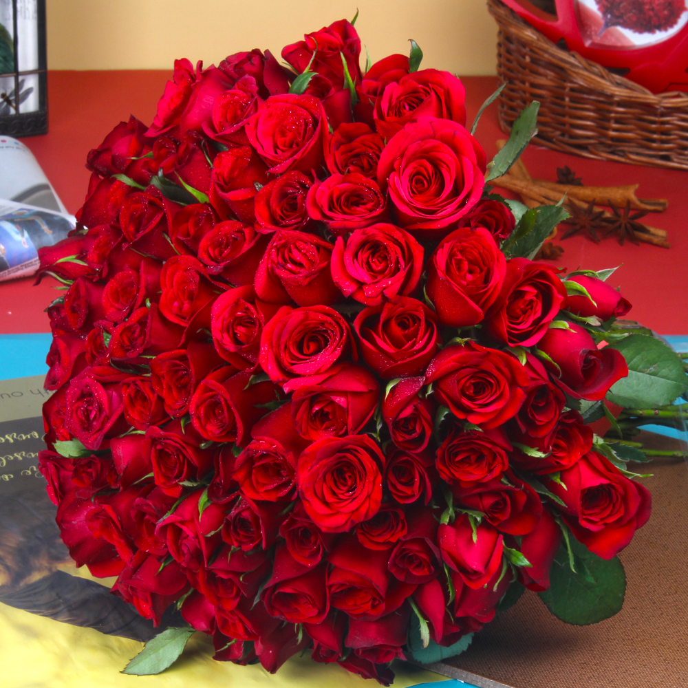 Buket Mawar Merah