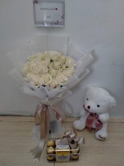 Jual buket bunga tangan pengantin